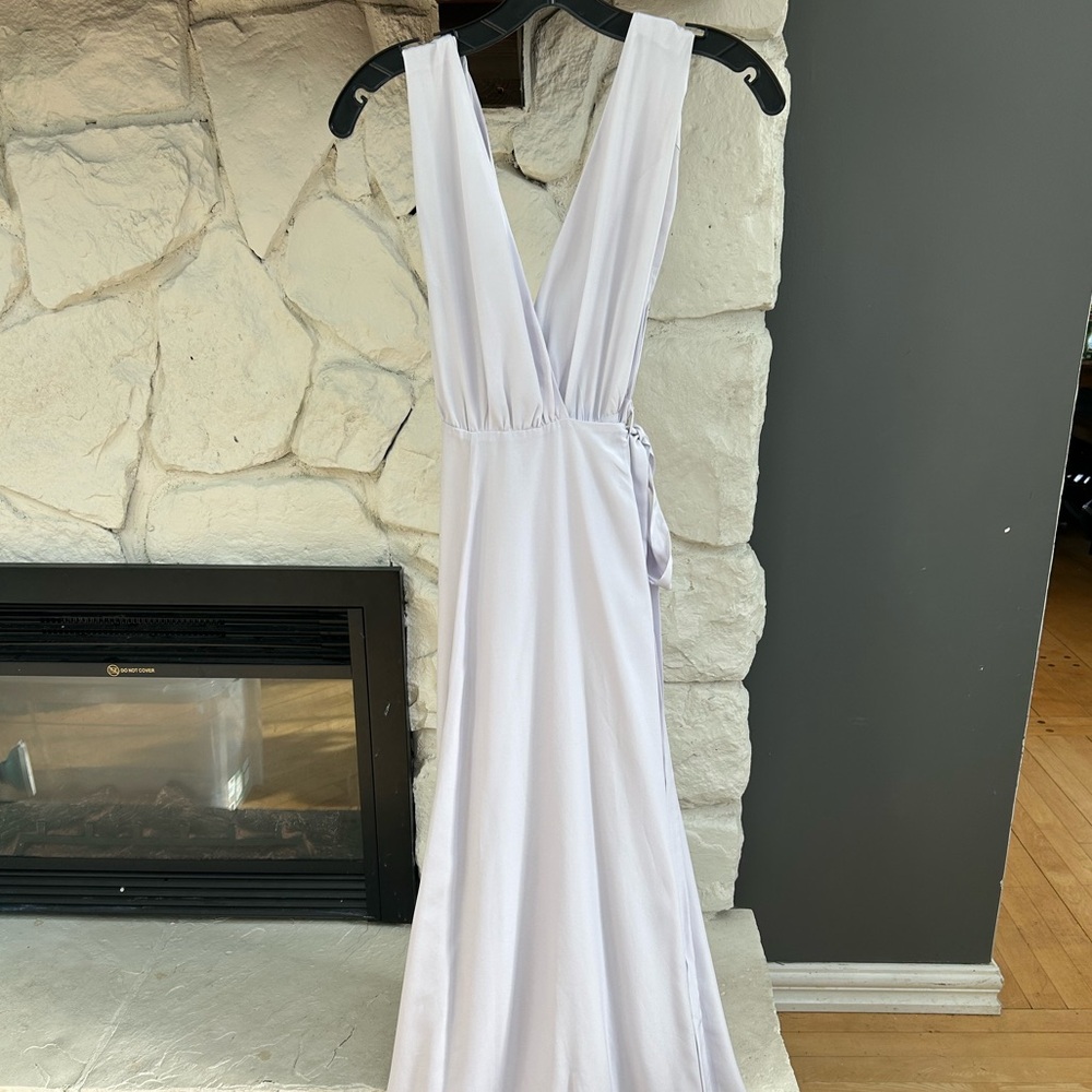 Lovers and friend Leah Gown lavender purple